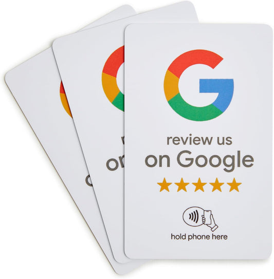 NFC Google Review Cards – The Easiest Way to Get Google Reviews